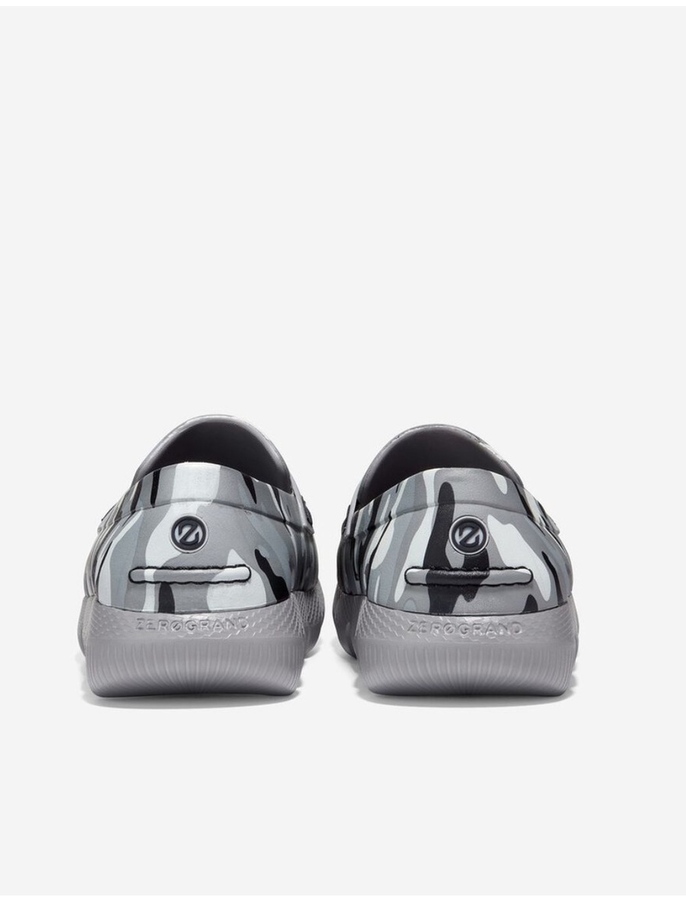 NWOT Cole Haan Zerogrand CAMOUFLAGE SLIP-ON LOAFERS SHOES in BLACK size 11 - Picture 3 of 6
